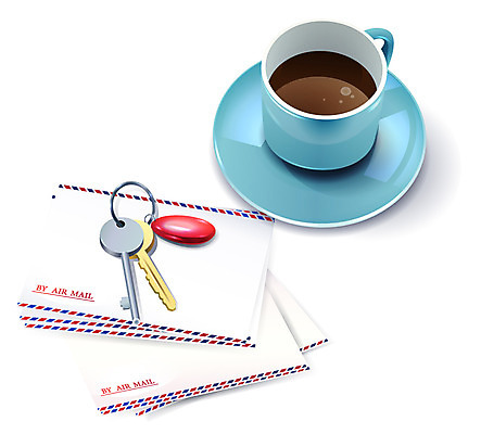 EPS 아이콘 커피 비즈니스 열쇠 봉투 편지봉투 입체아이콘 디테일아이콘 사람없음 커피잔 찻잔 우편물 비즈니스아이콘 국제우편 해외우편 2D아이콘 음료 잔 편지 입체 파일형식 벡터