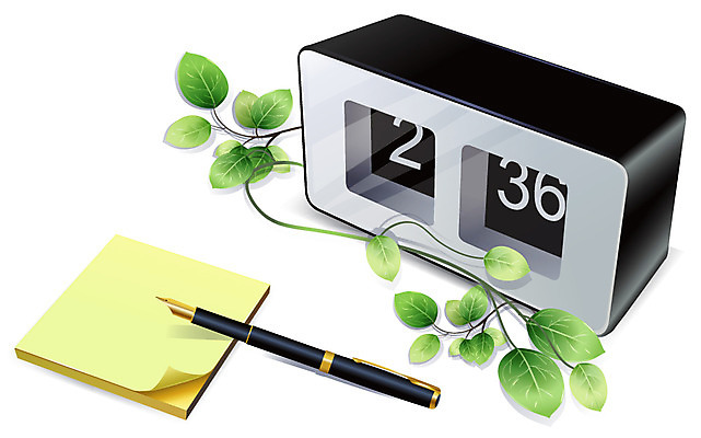 EPS 아이콘 시계 잎 비즈니스 나뭇잎 입체아이콘 디테일아이콘 사람없음 필기구 펜 만년필 자명종 메모지 덩굴 포스트잇 비즈니스아이콘 디지털시계 2D아이콘 식물 문구용품 사무용품 알람 입체 파일형식 벡터