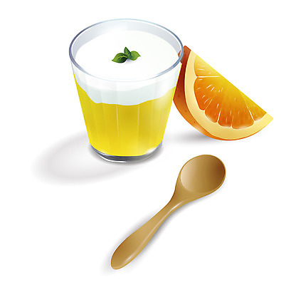 EPS 아이콘 조각 생활용품 오렌지 과일 디저트 입체아이콘 디테일아이콘 사람없음 숟가락 크림 오브젝트 생활아이콘 요거트 무스 요구르트 2D아이콘 음식 유제품 수저 입체 파일형식 벡터