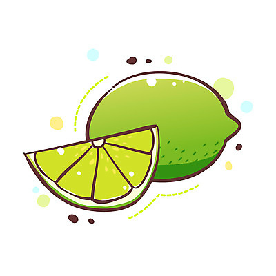 EPS 식물 아이콘 열매 조각 2 과일 큐티아이콘 사람없음 두개 슬라이스 라임 식물아이콘 2D아이콘 파일형식 벡터