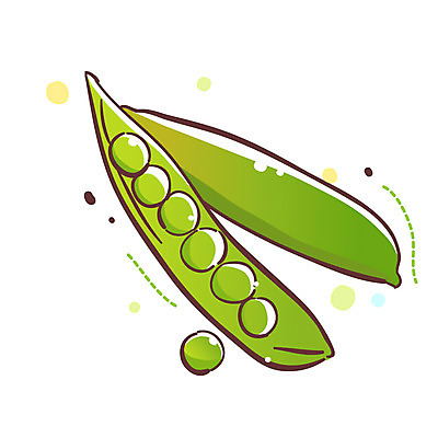 EPS 식물 아이콘 2 채소 식재료 콩 큐티아이콘 사람없음 두개 완두콩 식물아이콘 콩껍질 2D아이콘 곡류 껍질 파일형식 벡터