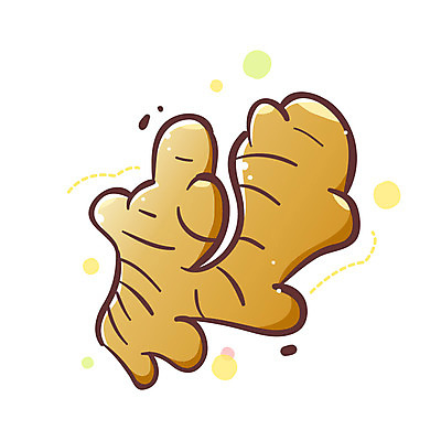 EPS 식물 아이콘 1 채소 식재료 큐티아이콘 사람없음 한개 식물아이콘 생강 2D아이콘 파일형식 벡터