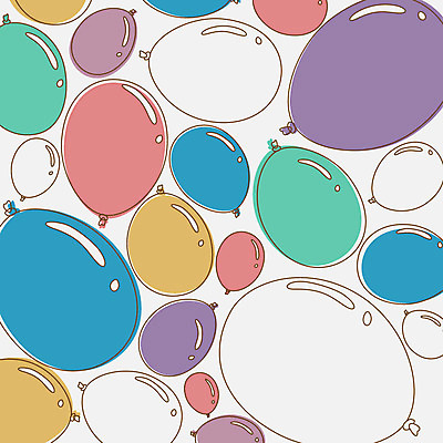 EPS 문양 백그라운드 무늬 패턴 일러스트 사람없음 컬러풀 오브젝트 애드벌룬 풍선 국내일러스트 컬러 파일형식 벡터