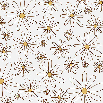 EPS 식물 문양 꽃잎 꽃 백그라운드 무늬 패턴 일러스트 사람없음 흰색 국내일러스트 컬러 파일형식 벡터