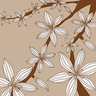 EPS 식물 문양 꽃잎 꽃 백그라운드 무늬 패턴 일러스트 꽃나무 사람없음 국내일러스트 나무 파일형식 벡터