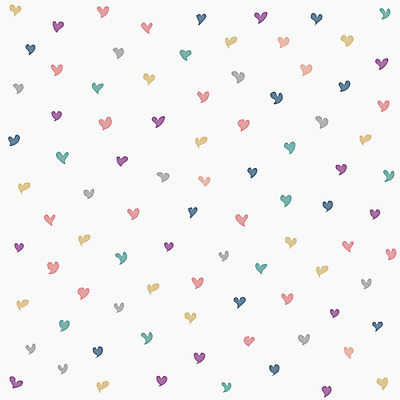 EPS 문양 백그라운드 무늬 패턴 일러스트 사람없음 컬러풀 하트 국내일러스트 모양 컬러 파일형식 벡터