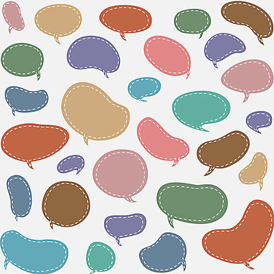 EPS 문양 백그라운드 말풍선 무늬 패턴 일러스트 사람없음 컬러풀 국내일러스트 컬러 파일형식 벡터