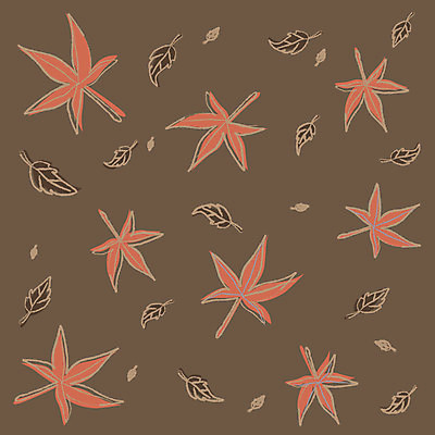 EPS 문양 백그라운드 단풍 낙엽 잎 무늬 패턴 일러스트 나뭇잎 사람없음 갈색 가을 가을배경 국내일러스트 식물 계절 컬러 파일형식 벡터 가을_계절