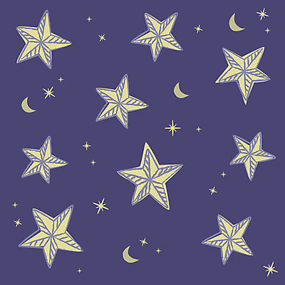 EPS 문양 별 백그라운드 무늬 패턴 일러스트 하늘 사람없음 달 반달 국내일러스트 자연요소 파일형식 벡터