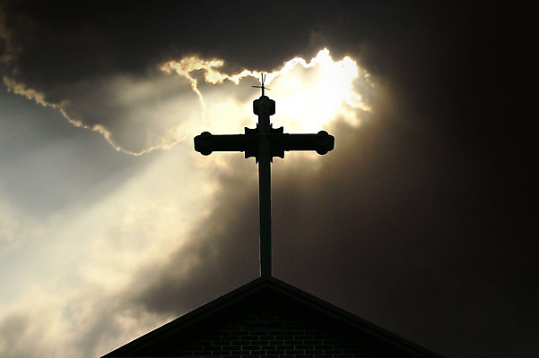JPG 구름 편집이미지 실루엣 기독교 종교 십자가 하늘 지붕 사람없음 건물 빛 교회 편집실사 자연요소 건축물 종교건축 촬영기법 CG 파일형식