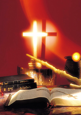 JPG 편집이미지 기독교 종교 십자가 목걸이 종교용품 지팡이 조명 기독교용품 그림자 사람없음 빛 성경 오브젝트 편집실사 장신구 CG 파일형식