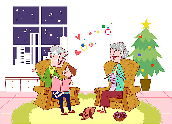 EPS 전신 동물 한마리 여자 할아버지 노년 남자 행복 할머니 크리스마스 일러스트 창문 가족 손자 휴식 사랑 사람 앉기 취미 라이프 세명 실버라이프 노후 반려동물 소파 크리스마스트리 카펫 하트 눈 뜨개질 개 강아지 노인만 성인만 국내일러스트 자연요소 모양 1 라이프스타일 기념일 감정 컨셉 의자 포유류 관계 모션 날씨 성인 생활 손주 파일형식 벡터