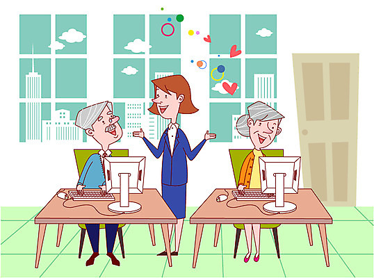 EPS 부부 커플 여자 할아버지 노년 남자 행복 할머니 일러스트 창문 탁자 수업 사랑 미소 웃음 사람 라이프 세명 실버라이프 노후 컴퓨터 문 노부부 강사 교사 하트 강의 책상 노인만 성인만 국내일러스트 모양 직업 라이프스타일 교육 감정 가구 관계 표정 성인 생활 전자제품 파일형식 벡터