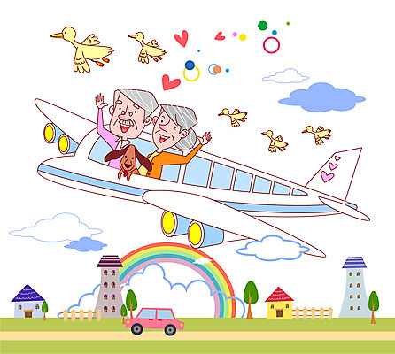EPS 나무 동물 구름 부부 커플 여자 할아버지 노년 남자 행복 길 할머니 여행 무지개 일러스트 자동차 조류 하늘 비행기 주택 사랑 미소 웃음 사람 상반신 두명 건물 라이프 실버라이프 노후 울타리 노부부 노인만 성인만 국내일러스트 자연요소 식물 라이프스타일 건축물 감정 육상교통 관계 항공교통 대중교통 표정 성인 생활 담장 파일형식 벡터