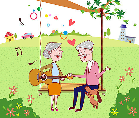 EPS 전신 나무 식물 동물 한마리 부부 커플 여자 할아버지 노년 남자 꽃 행복 할머니 악기 연주 의자 음표 일러스트 노래 자동차 주택 사랑 미소 웃음 사람 앉기 초원 취미 두명 건물 라이프 실버라이프 노후 반려동물 노부부 나뭇가지 기타 하트 개 강아지 숲 그네의자 노인만 성인만 국내일러스트 모양 1 라이프스타일 건축물 기호 감정 음악 육상교통 가구 포유류 관계 모션 현악기 표정 성인 생활 파일형식 벡터