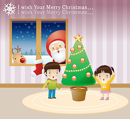 EPS 동물 여자 기념일 할아버지 노년 남자 어린이 크리스마스장식 크리스마스 겨울 거실 일러스트 창문 크리스마스용품 사슴 사람 소녀 소년 성인 장식 세명 크리스마스트리 산타클로스 손들기 만세 루돌프 장식양말 국내일러스트 계절 포유류 모션 양말 이벤트 용품 파일형식 벡터