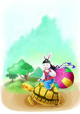 PSD 나무 식물 동물 캐릭터 한마리 한국전통 동물캐릭터 일러스트 전통캐릭터 근하신년 새해 복주머니 십이지신 토끼띠 토끼 거북이 전통의상 한복 신년캐릭터 토끼캐릭터 신묘년 국내일러스트 일러캐릭터 1 전통 포유류 파충류 전통소품 한국 반려동물 2011년 파일형식