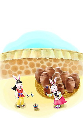 PSD 동물 캐릭터 한국전통 동물캐릭터 두마리 일러스트 놀이 전통캐릭터 근하신년 새해 담장 전통놀이 십이지신 토끼띠 토끼 항아리 전통의상 한복 신년캐릭터 토끼캐릭터 팽이 팽이치기 신묘년 국내일러스트 일러캐릭터 전통 2 포유류 한국 반려동물 놀이용품 도자기 2011년 파일형식