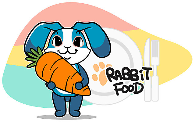 EPS 동물 캐릭터 한마리 접시 알파벳 음식 동물캐릭터 포크 일러스트 홍보캐릭터 애니멀프린트 사람없음 반려동물 당근 토끼 나이프 발자국 토끼캐릭터 일러캐릭터 1 식기 영어 포유류 자국 뿌리채소 칼 파일형식 벡터