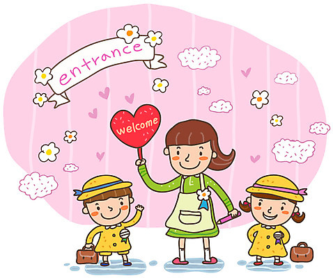 EPS 전신 구름 학생 여자 교육 남자 어린이 가방 일러스트 하늘 새출발 새로움 서기 미소 웃음 사람 소녀 소년 세명 스쿨라이프 교사 유치원 팻말 입학 환영 설레임 어린이만 국내일러스트 자연요소 직업 라이프스타일 잡화 감정 컨셉 학교 모션 프레임 표정 출발 파일형식 벡터