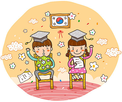 EPS 전신 학생 여학생 여자 교육 남자 남학생 액자 의자 일러스트 학사모 졸업 청소년 새출발 새로움 미소 웃음 사람 앉기 소년 두명 10대 스쿨라이프 국기 태극기 졸업장 설레임 십대만 국내일러스트 모자_잡화 라이프스타일 감정 어린이 가구 컨셉 학교 모션 표정 출발 파일형식 벡터