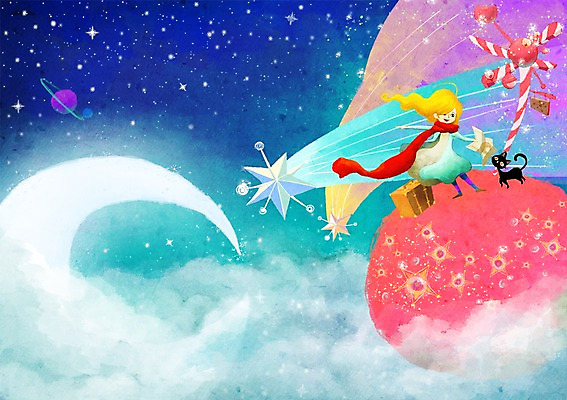 PSD 동물 한마리 여자 별 여행 백그라운드 지도 가방 일러스트 상상 한명 서기 미소 웃음 사람 반려동물 판타지 우주 여행가방 고양이 팻말 행성 역 우주여행 여자만 여자한명만 국내일러스트 자연요소 1 잡화 포유류 교통시설 모션 프레임 표정 파일형식