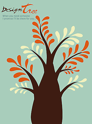 나무 식물 디자인 백그라운드 잎 일러스트 자연 나뭇잎 한그루 사람없음 나뭇가지 신비 국내일러스트 AI파일 1 컨셉 생태계 파일형식 벡터