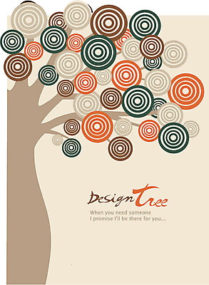 나무 식물 디자인 백그라운드 잎 무늬 패턴 일러스트 자연 나뭇잎 한그루 사람없음 나뭇가지 원형 신비 국내일러스트 AI파일 도형 1 컨셉 생태계 파일형식 벡터