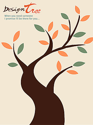 나무 식물 디자인 백그라운드 잎 패턴 일러스트 자연 나뭇잎 한그루 사람없음 나뭇가지 신비 국내일러스트 AI파일 1 컨셉 무늬 생태계 파일형식 벡터