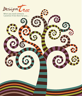 나무 식물 디자인 물결 백그라운드 잎 무늬 패턴 일러스트 자연 나뭇잎 사람없음 나뭇가지 신비 국내일러스트 AI파일 컨셉 생태계 파일형식 벡터