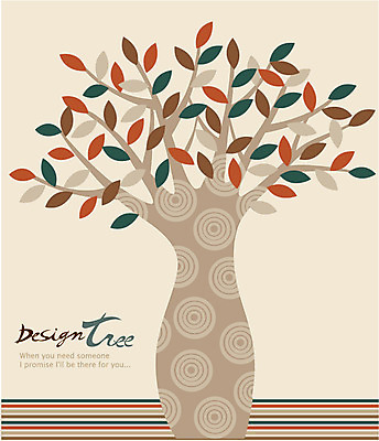 나무 식물 디자인 선 백그라운드 잎 무늬 패턴 일러스트 자연 나뭇잎 사람없음 줄무늬 나뭇가지 원형 신비 직선 국내일러스트 AI파일 도형 컨셉 생태계 파일형식 벡터