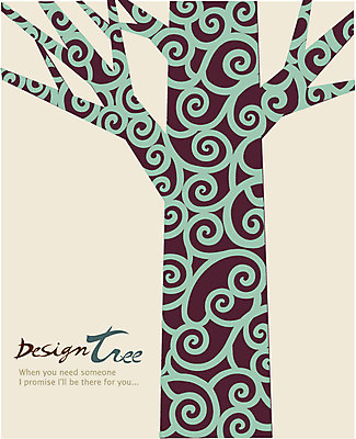 나무 식물 디자인 백그라운드 잎 무늬 패턴 일러스트 자연 나뭇잎 한그루 사람없음 나뭇가지 신비 국내일러스트 AI파일 1 컨셉 생태계 파일형식 벡터