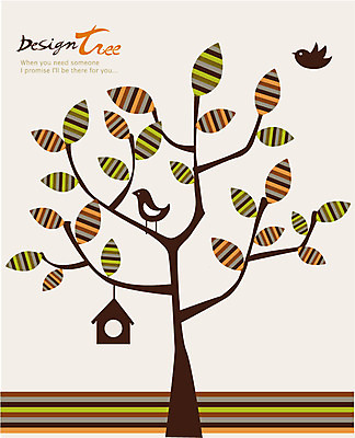 나무 식물 동물 디자인 선 백그라운드 잎 두마리 무늬 패턴 일러스트 자연 조류 나뭇잎 사람없음 줄무늬 나뭇가지 비행 신비 직선 새장 국내일러스트 AI파일 컨셉 2 생태계 케이지 파일형식 벡터