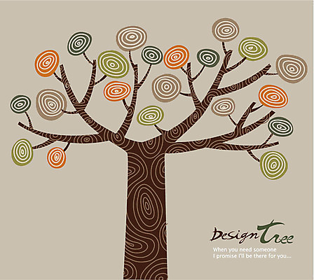 나무 식물 디자인 백그라운드 잎 무늬 패턴 일러스트 자연 나뭇잎 사람없음 나뭇가지 원형 신비 나이테 국내일러스트 AI파일 도형 컨셉 생태계 파일형식 벡터