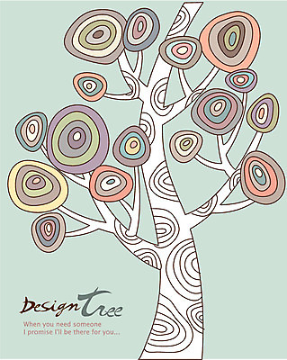 나무 식물 디자인 선 백그라운드 잎 무늬 패턴 일러스트 자연 나뭇잎 한그루 사람없음 목재 나뭇가지 원형 신비 나이테 국내일러스트 AI파일 도형 1 컨셉 재료 생태계 파일형식 벡터