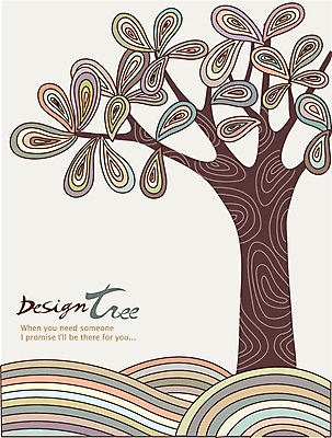 나무 식물 디자인 물결 선 백그라운드 잎 무늬 패턴 일러스트 자연 나뭇잎 한그루 사람없음 나뭇가지 신비 나이테 국내일러스트 AI파일 1 컨셉 생태계 파일형식 벡터