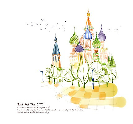 PSD 나무 동물 건축물 길 백그라운드 일러스트 조류 풍경 사람없음 세계 궁전 도시 가로수 러시아 복잡 크렘린궁전 국내일러스트 식물 건축 유럽 컨셉 고건축 크렘린 파일형식