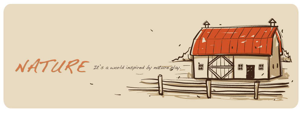 EPS 백그라운드 일러스트 자연 주택 사람없음 울타리 국내일러스트 건물 담장 생태계 파일형식 벡터