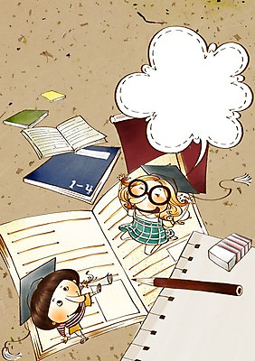 PSD 학생 여학생 여자 교육 남자 종이 남학생 일러스트 학사모 졸업 새출발 미소 웃음 사람 두명 책 연필 스쿨라이프 유치원 지우개 연습장 국내일러스트 모자_잡화 라이프스타일 학교 학용품 새로움 표정 필기구 공책 출발 파일형식