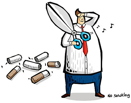 EPS 전신 남자 일러스트 가위 담배 건강 한명 서기 사람 건강관리 비즈니스맨 결심 금연 남자만 남자한명만 국내일러스트 1 캠페인 컨셉 비즈니스 모션 문구용품 관리 직장인 사회이슈 파일형식 벡터