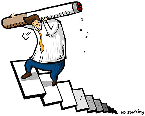 EPS 전신 남자 일러스트 담배 건강 한명 서기 사람 건강관리 계단 비즈니스맨 결심 금연 남자만 남자한명만 국내일러스트 1 캠페인 컨셉 비즈니스 모션 관리 직장인 사회이슈 파일형식 벡터