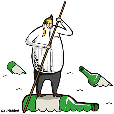 EPS 전신 남자 일러스트 술병 건강 한명 서기 사람 건강관리 비즈니스맨 결심 노젓기 금주 나무막대기 남자만 남자한명만 국내일러스트 1 컨셉 비즈니스 모션 병_용기 주류 관리 직장인 막대기 파일형식 벡터