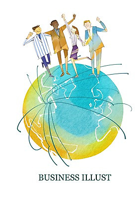 전신 PSD 백인 여자 남자 화살표 줄 흑인 일러스트 비즈니스 서기 사람 여러명 글로벌 지구본 비즈니스맨 비즈니스우먼 지구촌 황인 국내일러스트 서양인 다수 모션 인종 직장인 파일형식