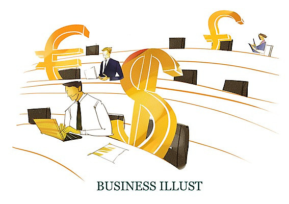 PSD 기호 여자 남자 돈 의자 일러스트 비즈니스 회의 사람 세명 달러 모임 비즈니스맨 비즈니스우먼 원화 엔 책상 국내일러스트 문자 가구 직장인 재산 파일형식