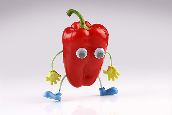 포토 JPG 스튜디오촬영 음식 컨셉 채소 식재료 파프리카 실내 의인화 사람없음 빨간색 농작물 한개 국내포토 1 컬러 농업 내부 파일형식