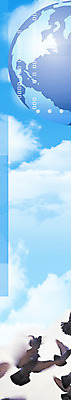 PSD 동물 구름 템플릿 배너 배너템플릿 세로배너 지구 조류 하늘 사람없음 비둘기 이미지템플릿 자연요소 세로 파일형식
