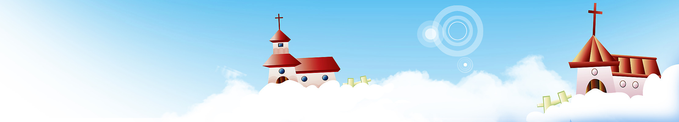 PSD 구름 템플릿 배너 배너템플릿 가로배너 기독교 종교 사람없음 건물 교회 이미지템플릿 자연요소 건축물 종교건축 가로 파일형식