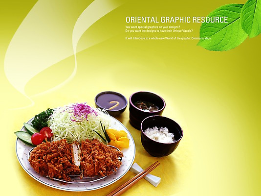 PSD 편집이미지 포스터 음식 잎 젓가락 나뭇잎 실내 요리 사람없음 식당 돈가스 알림 디지털합성 전단 홍보물 음식전단 일본음식 이미지편집 식물 수저 내부 상점 커틀릿 파일형식