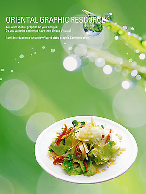 PSD 편집이미지 포스터 음식 채소 실내 요리 사람없음 식당 샐러드 물방울 풀 알림 디지털합성 전단 홍보물 음식전단 이미지편집 식물 내부 상점 파일형식