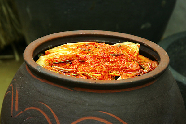 포토 JPG 한국문화 한식 반찬 김치 실내 사람없음 항아리 담기 발효 발효음식 김장독 국내포토 동양문화 음식 모션 한국 내부 도자기 파일형식